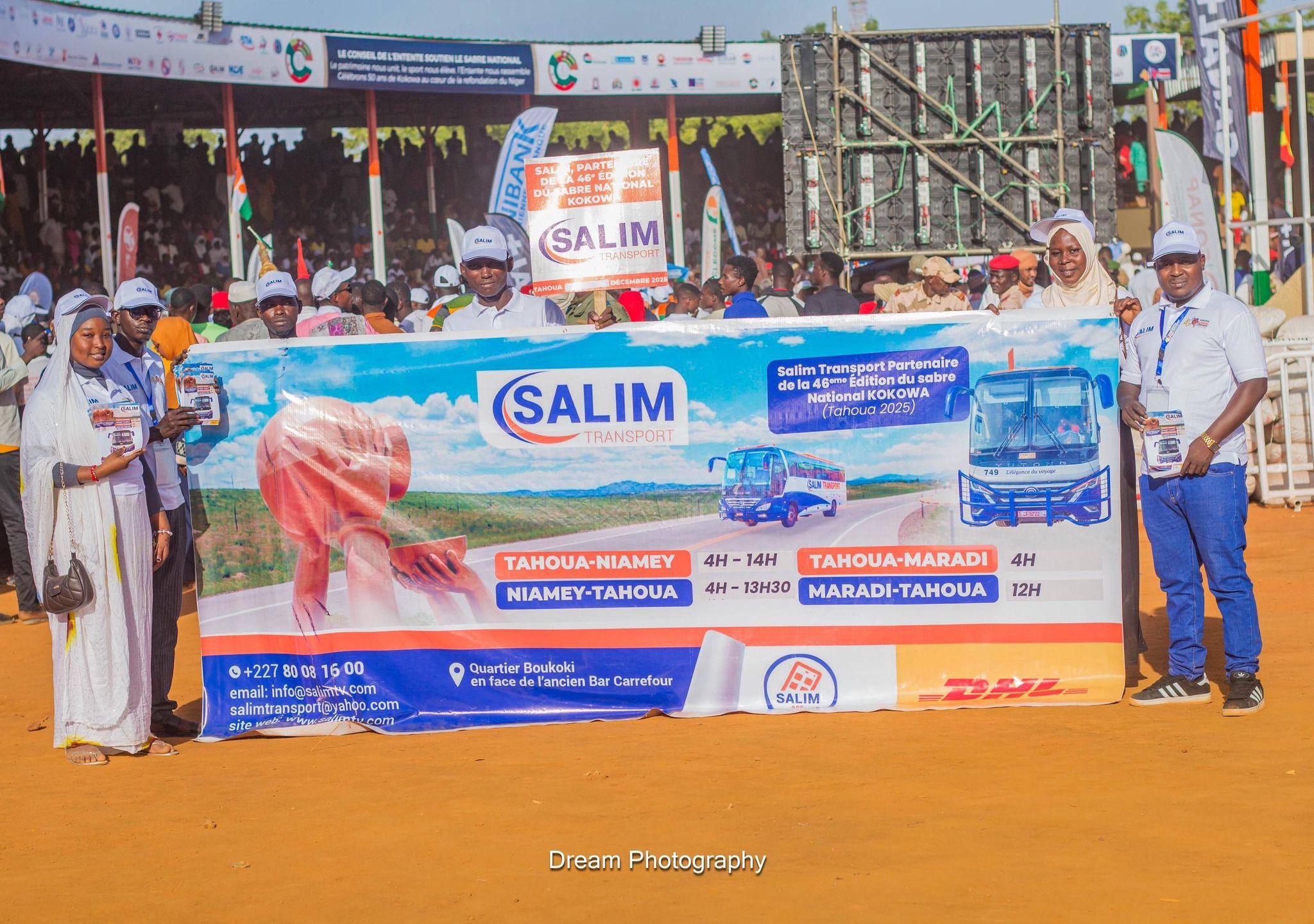 Salim Transport à la 47ᵉ Lutte Traditionnelle